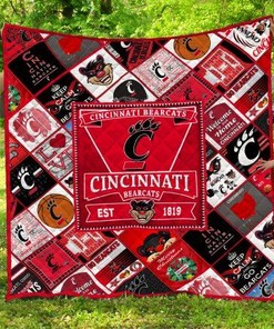 The Cincinnati Bearcats Quilt Blanket - The Perfect Quilt Bedding Set for College Sports Fans