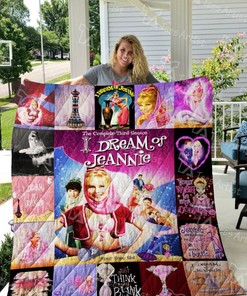 The Complete Third Season I Dream Of Jeannie Collection Quilt Bedding Set for Fans