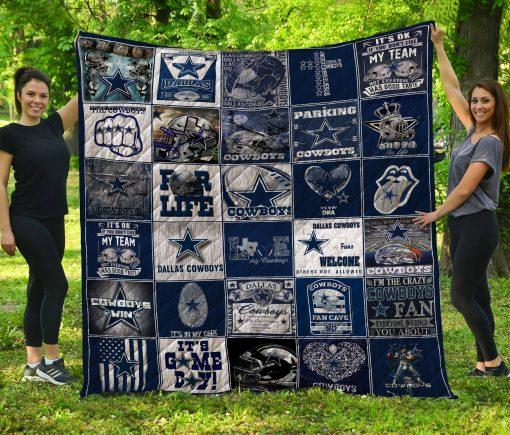 The Dallas Cowboys Quilt Blanket for Fans