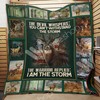The Devil Whispers Hunting Deer Hunting Lo Quilt Blanket for Hunting Lovers