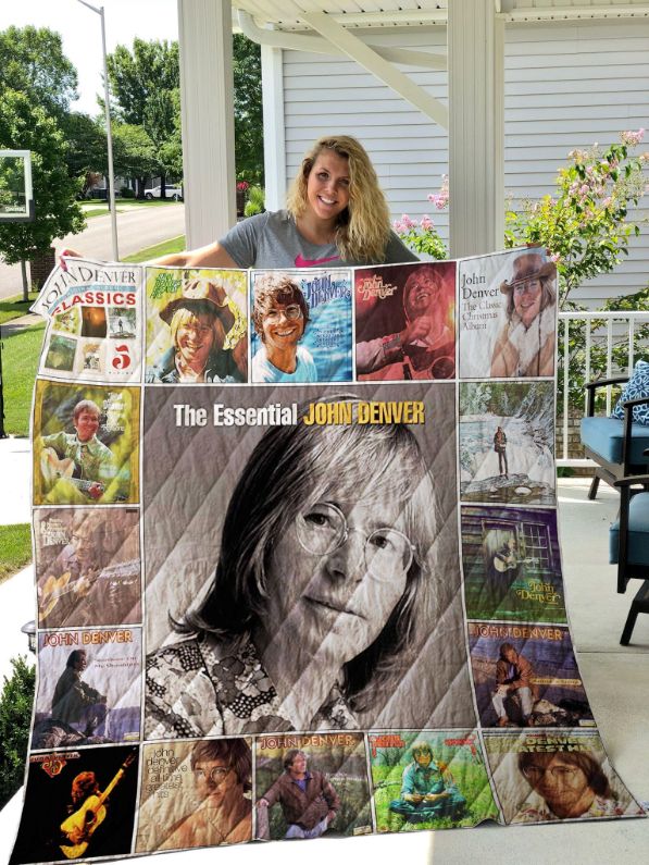 The Essential John Denver Collection Quilt Bedding Set - A Tribute to the Country Music Legend