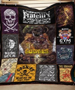 The Goonies Collage Quilt Bedding Set - Best Gift for Fans of The Goonies
