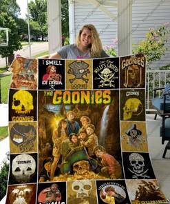 The Goonies I Smell Ice Cream Quilt Blanket Bed Set Queen for Fans