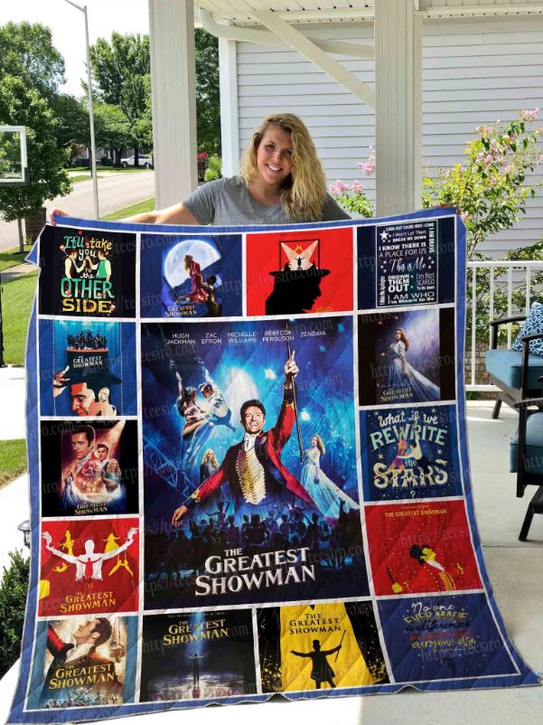 The Greatest Showman Collection Quilt Blanket for Musical Lovers