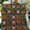 The Hurricanes NCAA Miami Hurricanes Collection Combined Quilt Bedding Set