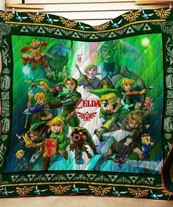 The Legend of Zelda Quilt for Fans of the Classic Video Game