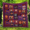 The Logo Design NCAA Clemson Tigers Collected Collected Quilt Bedding Set