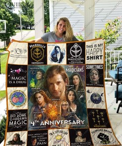 The Magicians Movie For Fan Collection Quilt Blanket - 4th Anniversary Bedding
