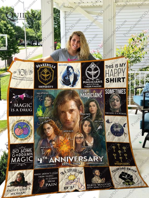 The Magicians Movie For Fan Collection Quilt Blanket - 4th Anniversary Bedding