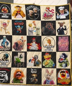 The Muppets Characters Quilt Blanket - Bring Your Favorite Muppets Characters to Life with a Quilt Bedding Set