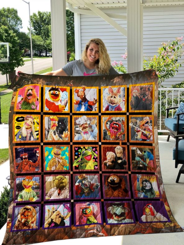 The Muppets Quilt Bedding Set for Fans