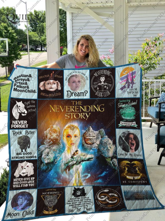 The Neverending Story Quilt Bedding Set for Fantasy Fans