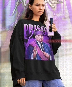 The Office Steve Carell Hoodie | Lord Prison Mike Vintage Sweatshirt | Michael Scott Biatch Shirt for Fans
