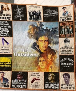 The Outsiders Iconic Quote Unique Quilt Bedding Set with Keywords