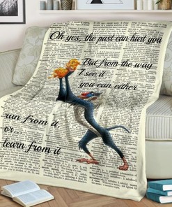 The Past Can Hurt You Lion King Best Seller Bed Set for Teens and Quilt Blanket