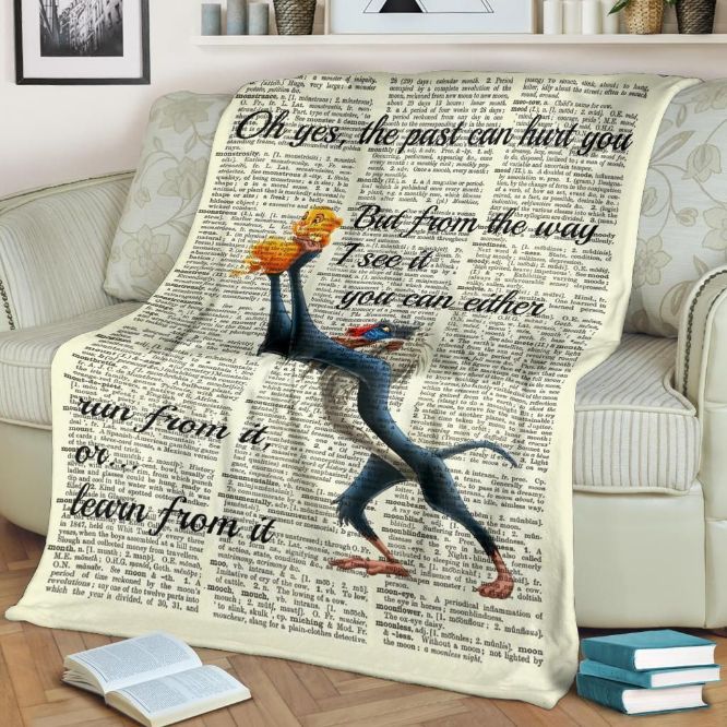 The Past Can Hurt You Lion King Best Seller Bed Set for Teens and Quilt Blanket