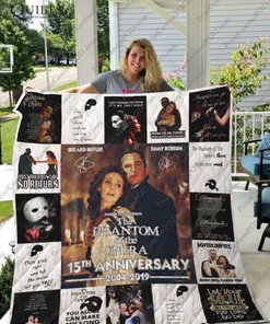 The Phantom Of The Opera Movie Collected Musical Inspired Quilt Bedding Set
