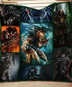 The Predator Movie Quilt Bedding Set with Important Information