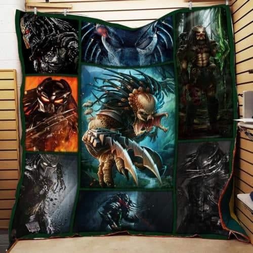 The Predator Movie Quilt Bedding Set with Important Information