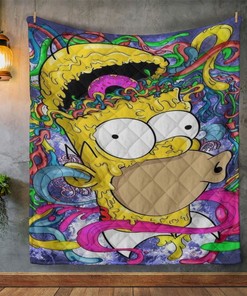 The Simpsons Painting Art Quilt Bedding Set - Captivating Artwork Collection