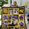 The Skol Squad Minnesota Vikings Quilt Blanket for Football Fans
