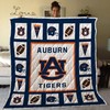The Tigers Auburn-Themed Quilt Blanket For Game Nights