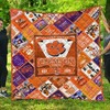 The Tigers NCAA Clemson Tigers Collection Green Quilt Bedding Set