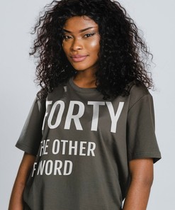 The Ultimate F Word 40th Birthday Unisex Shirt for those with a sense of humor and a milestone birthday
