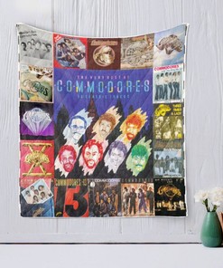 The Very Best Of Commodores R&B Band Inspired Quilt Bedding Set