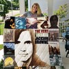 The Very Best of Jackson Browne Albums Collection Quilt Blanket, Perfect for Singer-Songwriter Fans