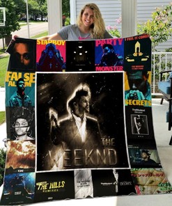 The Weeknd Secrets Party Monster Quilt Blanket for Fans of Alternative R&B