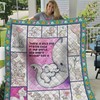 There Is Only One Pretty Child In The World Family Elephant Great Customized Gifts For Birthday Christmas Quilt Blanket