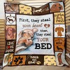 They Steal Your Heart Then They Steal Your Bed Quilt Bedding Set - Playful and Sentimental Quilt Set for Pet Lovers