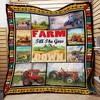This Is How I Roll Farming Tractor Quilt Bedding Set - A Perfect Gift For Farmers