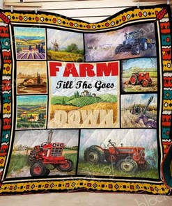This Is How I Roll Farming Tractor Quilt Bedding Set - A Perfect Gift For Farmers