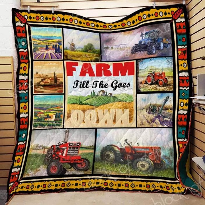 This Is How I Roll Farming Tractor Quilt Bedding Set - A Perfect Gift For Farmers