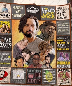 This Is Us Collection Quilt Bedding Set, Ideal for Fans of the Show