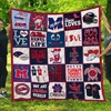 This Nurse Loves Rebels and Ole Miss Quilt Bedding Set