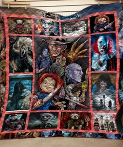 Thriller Collection Horror Quilt Bedding Set