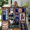 Tigers Colorful Auburn NCAA Quilt Bedding Set for Fans