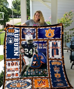 Tigers Colorful Auburn NCAA Quilt Bedding Set for Fans