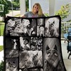 Tim Burton's Frankenweenie Halloween Quilt Blanket in a Mono Style