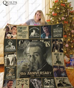 Timeless Style With Vintage Goodfellas 29th Anniversary Collected Quilt Blanket
