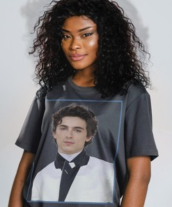 Timothee Chalamet King Tee | Actor Fan Apparel | Dune Merch | Kinngg Homage Shirt
