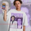 Timothee Chalamet Vintage Tee | The King Shirt | Dune Fan Apparel | Actor Inspired Sweater