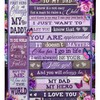 To My Dad First Love First Hero Always My Daddy Fleece Blanket - A Heartfelt Father's Day Gift with Bed Set Twin