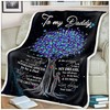 To My Daddy Father's Day Blanket - Show Your Appreciation with a Gift for Dad with Bed Set Cute