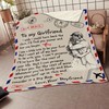 To My Girlfriend I Will Love You And Stand By You And Making Me Happy - A Touching and Loving Gift for Your Love