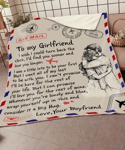 To My Girlfriend I Will Love You And Stand By You And Making Me Happy - A Touching and Loving Gift for Your Love