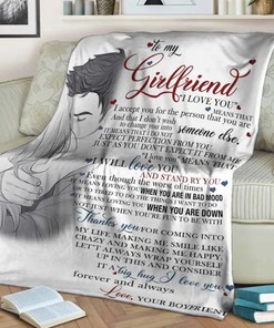 To My Girlfriend I Will Love You And Stand Ry You - A Loving and Heartfelt Gift for Your Love with Quilt Bedding Set